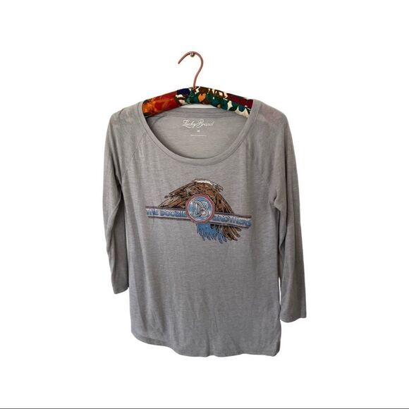 Lucky brand vintage style top | doobie brothers - Picture 3 of 5